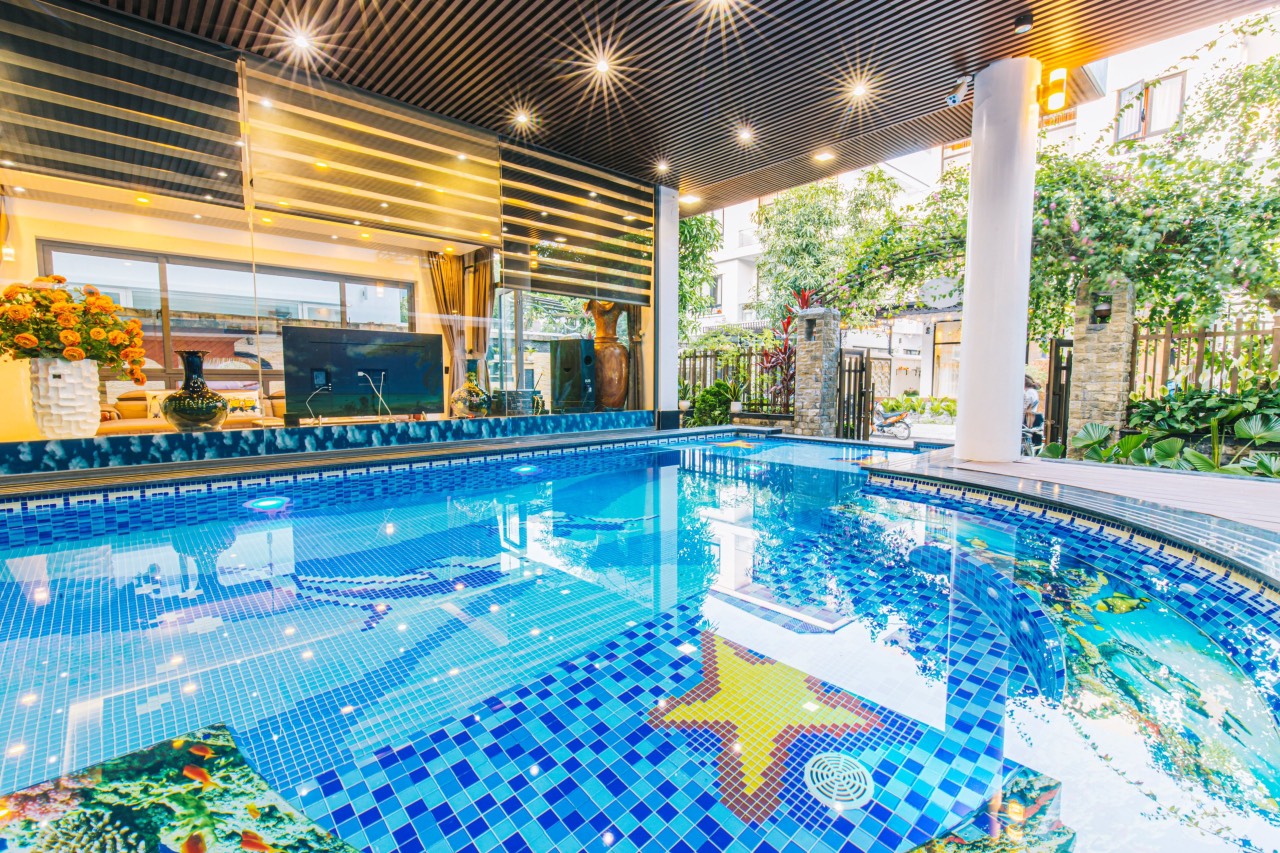 villa flc sầm sơn có bể bơi